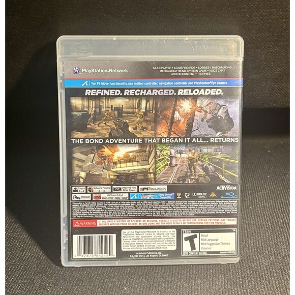 GoldenEye 007 Reloaded PS3 Game Complete Case Disc Tested Working - Picture 3 of 3